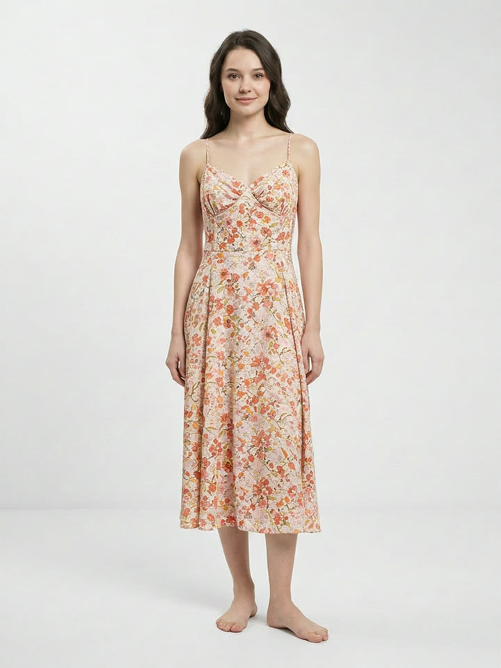 AI model wearing look 8